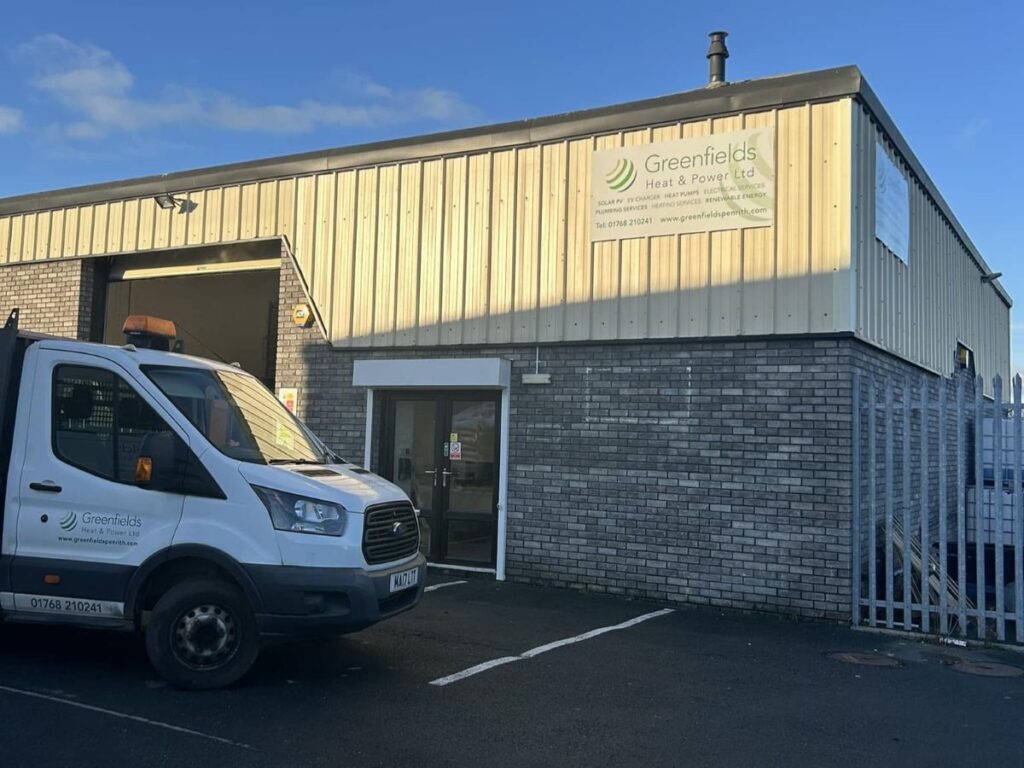 Greenfields Office With Truck Parked